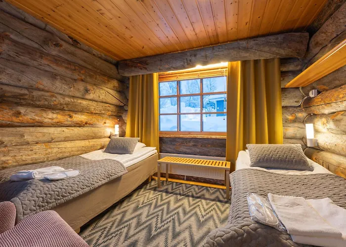 ゲストハウス Kuukkeli Log Teerenpesae 4*