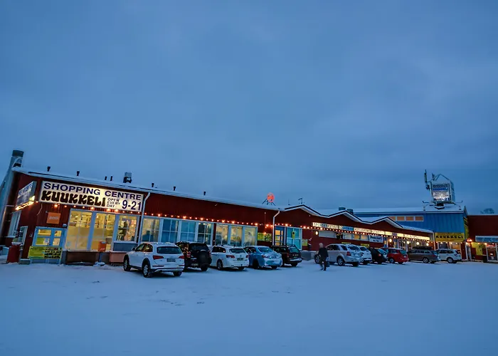 Kuukkeli Log Teerenpesae ゲストハウス 4*