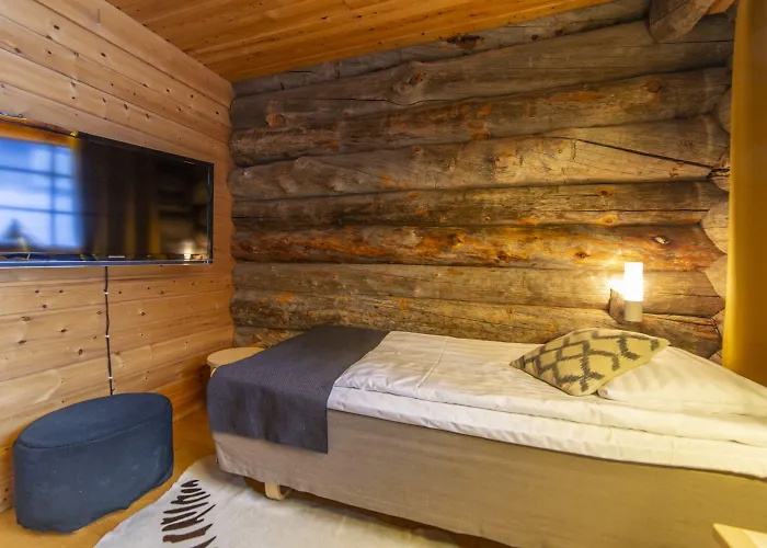 ゲストハウス Kuukkeli Log Teerenpesae 4*