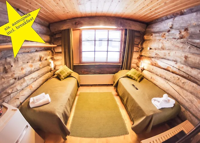 ゲストハウス Kuukkeli Log Teerenpesae